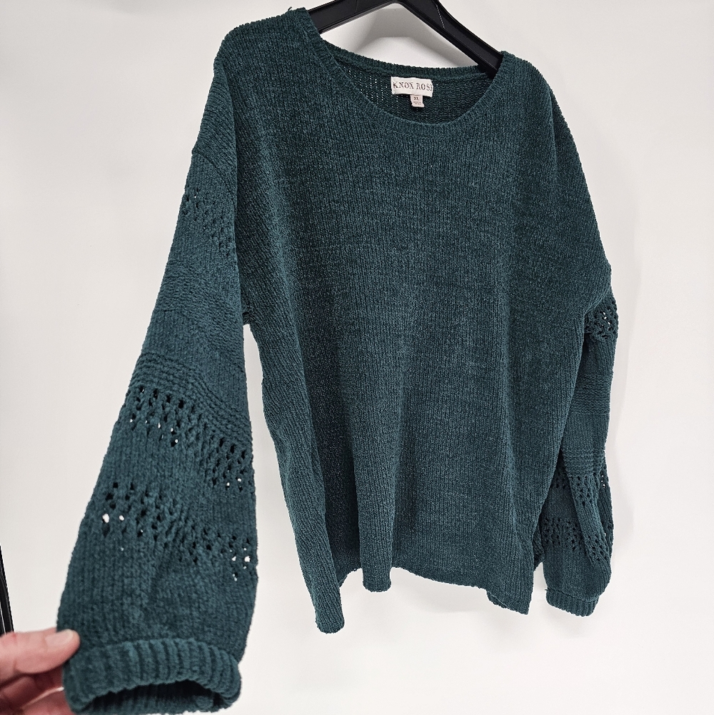 Green Sweater Women's XL